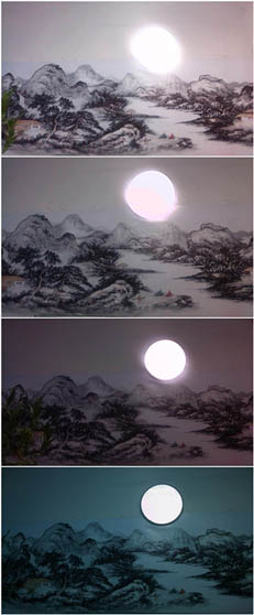 香港正能量&ldquo;白日依山盡&rdquo;圖